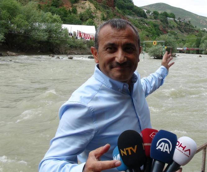 Türkiye Rafting Şampiyonası Tuncelide başladı