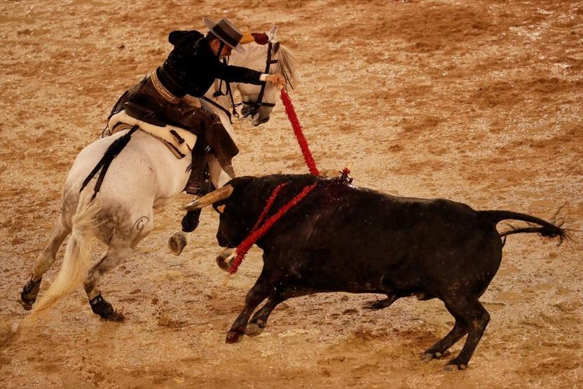 Kadın matador arenaya çıktı