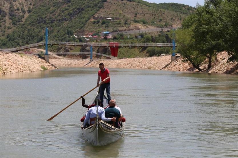 Venediki Tunceliye getirdi Munzurda Gondol dönemi