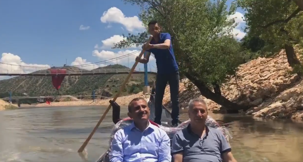 Venediki Tunceliye getirdi Munzurda Gondol dönemi