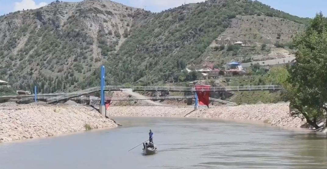 Venediki Tunceliye getirdi Munzurda Gondol dönemi