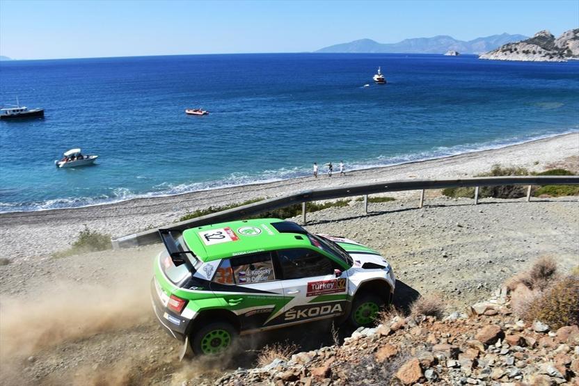 WRC Türkiye Rallisinden nefes kesen manzaralar