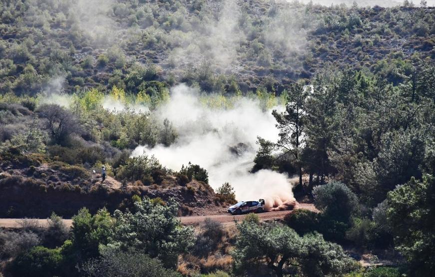 WRC Türkiye Rallisinden nefes kesen manzaralar