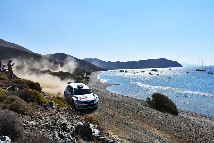 WRC Türkiye Rallisinden nefes kesen manzaralar