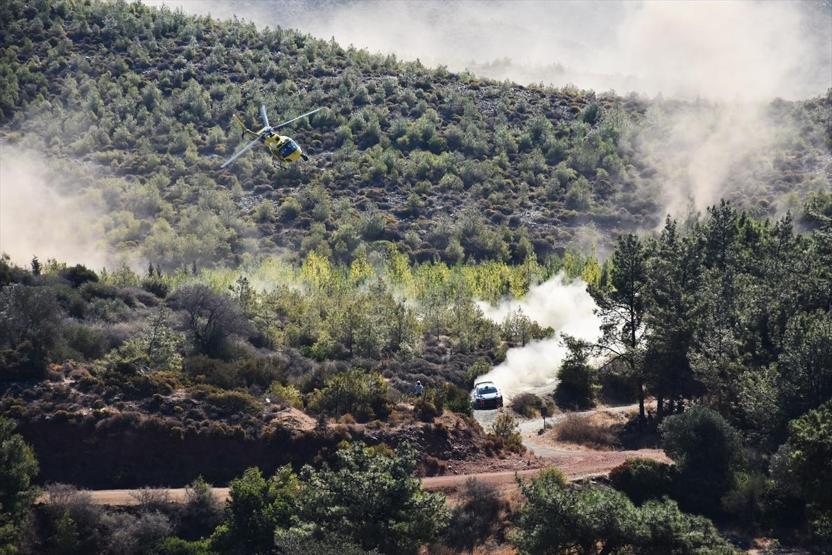 WRC Türkiye Rallisinden nefes kesen manzaralar