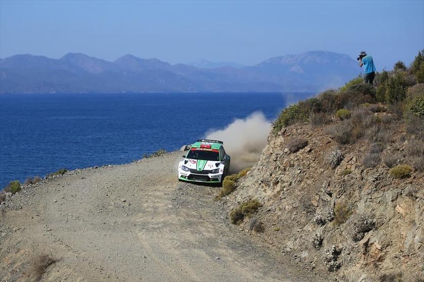 WRC Türkiye Rallisinden nefes kesen manzaralar