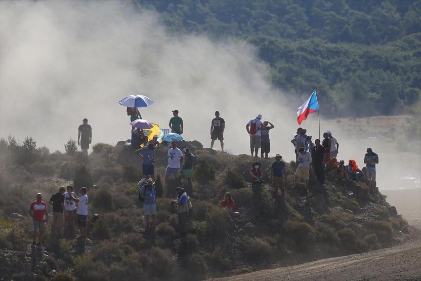 WRC Türkiye Rallisinden nefes kesen manzaralar