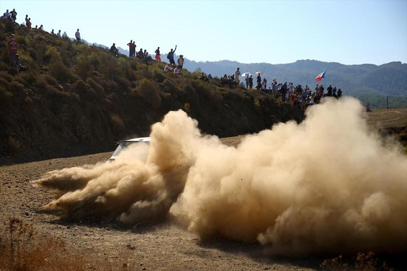 WRC Türkiye Rallisinden nefes kesen manzaralar