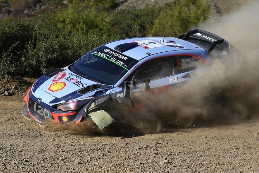 WRC Türkiye Rallisinden nefes kesen manzaralar