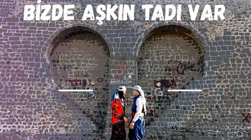 Diyarbakırın Barış Mançosundan turizme klipli destek