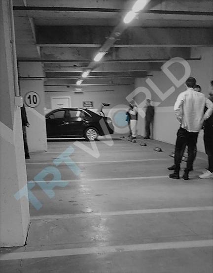 Konsolosluk aracında bazı eşyalar bulundu