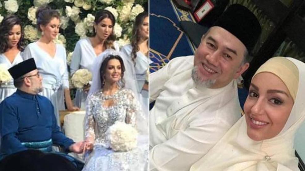 Güzellik kraliçesi, Malezya Kralı ile evlendi