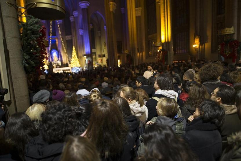 Katolik cemaati Saint Antuanda Noeli kutladı