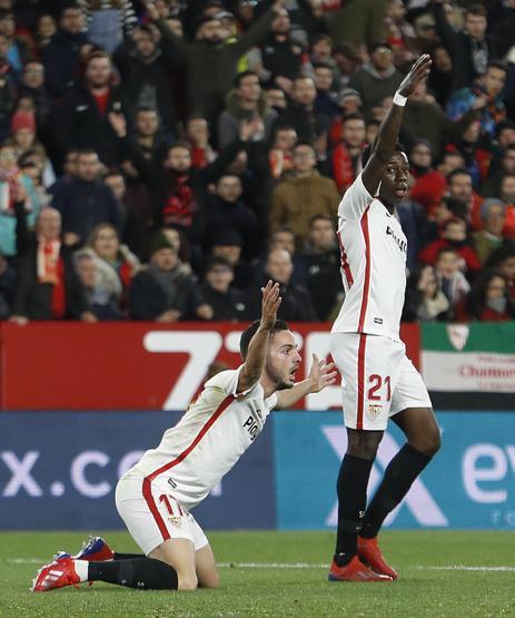 Sevilla Kral Kupasında Barcelonayı devirdi