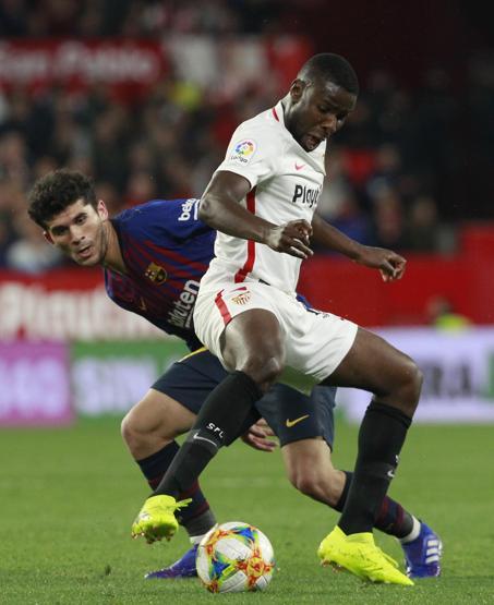 Sevilla Kral Kupasında Barcelonayı devirdi