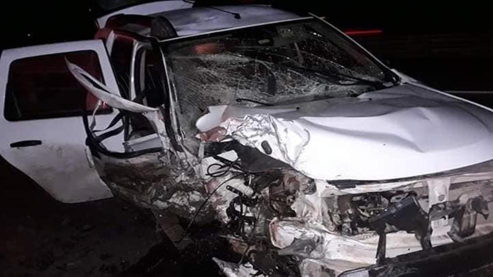 Dur ihtarına uymadı, ters şeritte kaza yaptı