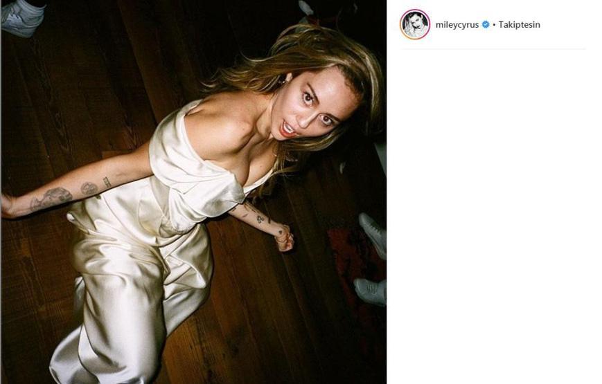 Miley Cyrustan yeni düğün fotoğrafları