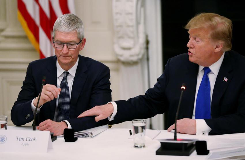 ABD Başkanı Trumptan Apple gafı