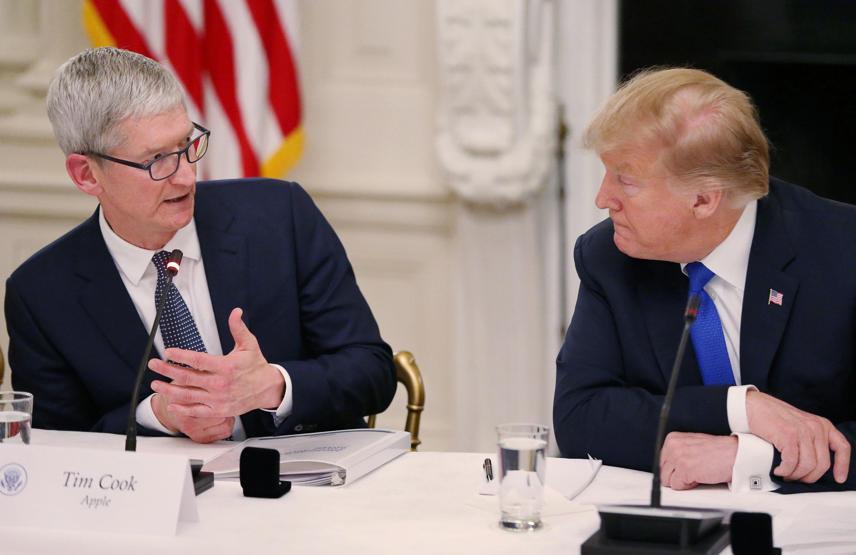 ABD Başkanı Trumptan Apple gafı