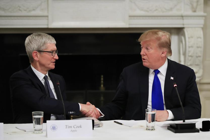 ABD Başkanı Trumptan Apple gafı