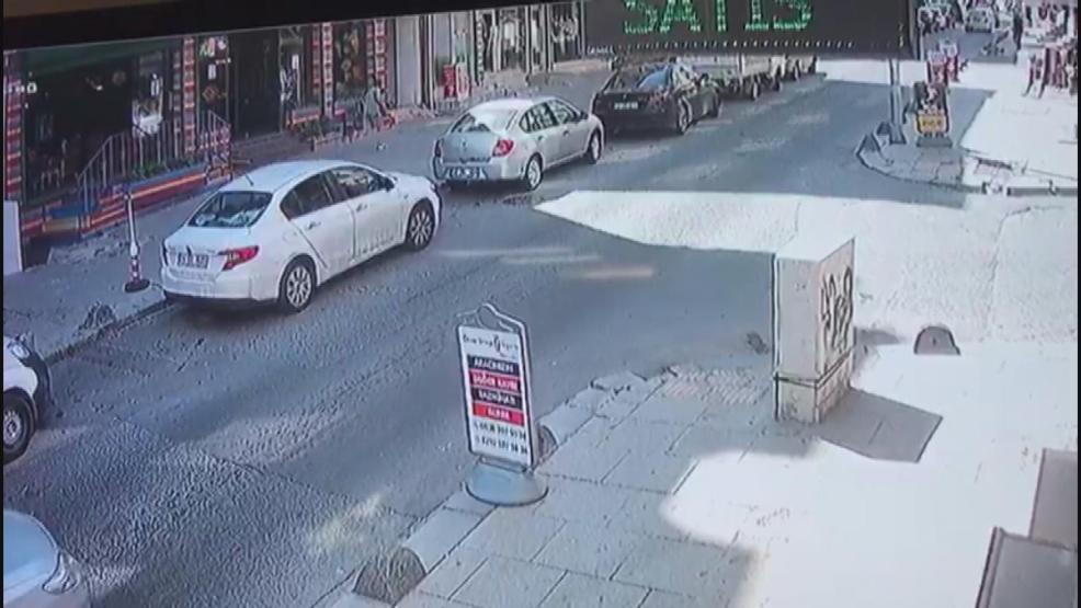 Yer: İstanbul... Topuklu ayakkabılarla tacizciye amansız takip kamerada