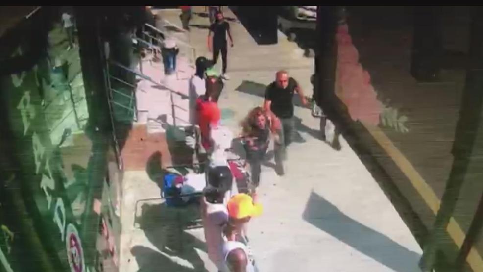 Yer: İstanbul... Topuklu ayakkabılarla tacizciye amansız takip kamerada