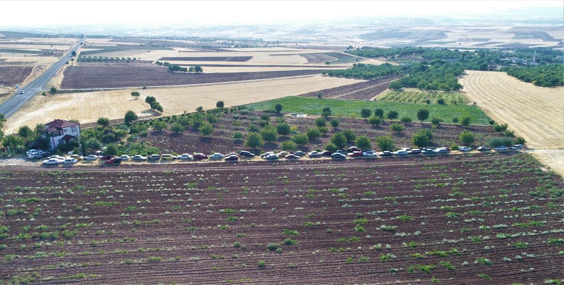 Bir evde 50 araç, gören şaşırıyor