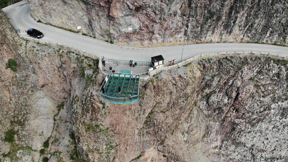 İşte Türkiyenin en yüksek cam seyir terası