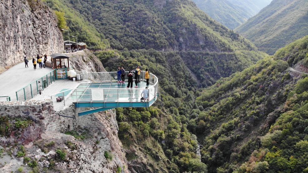 İşte Türkiyenin en yüksek cam seyir terası