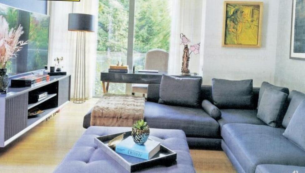 4 katlı 420 m2lik villa... Türkan Şoray ve kızı Yağmur bu evde yaşıyor