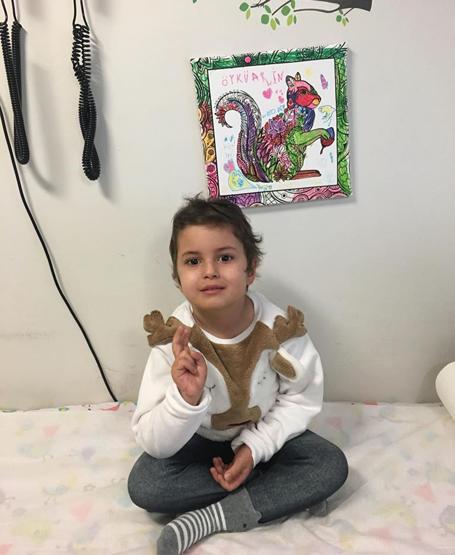 Öykü Arinin yeni yıl dileği: Herkes donör olsun