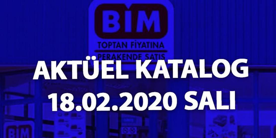 BİM aktüel kataloğu 18 Şubat 2020... Salı günü BİM indirimli ürünleri neler