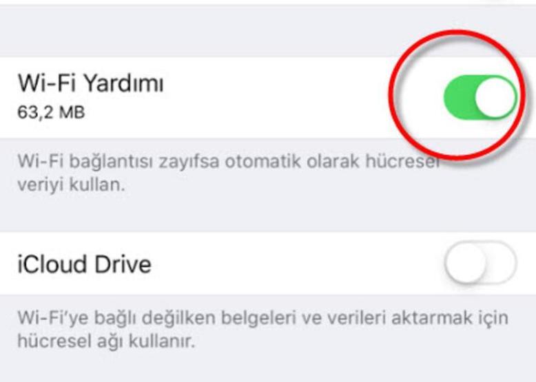Telefondaki Wi-Fi ayarını değiştirin Bakın ne oluyor...