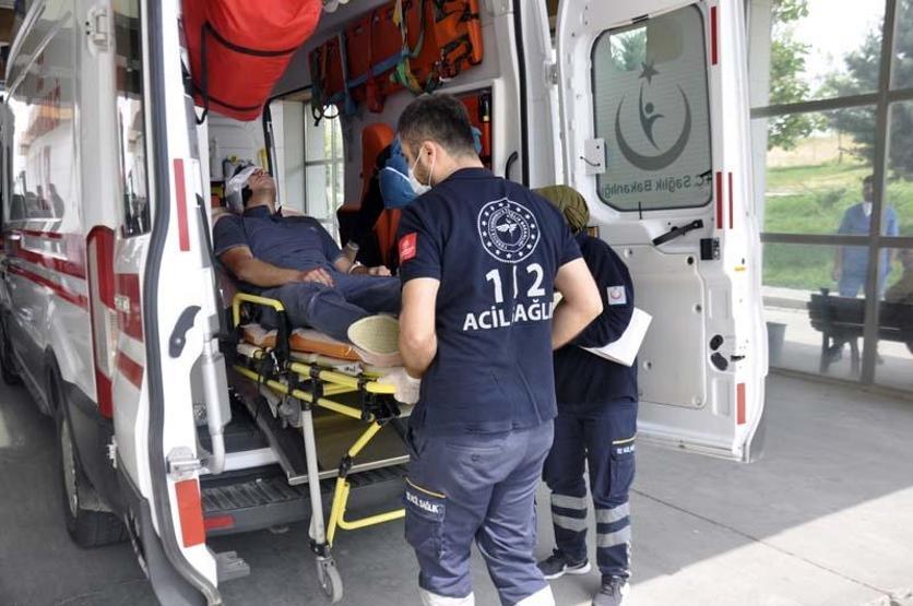 Son dakika: Tartıştığı postacının kulağını ısırarak kopardı