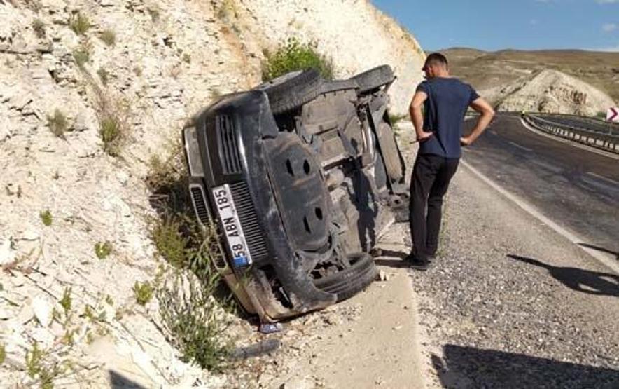 Feci kaza Aynı aileden 5 kişi yaralandı