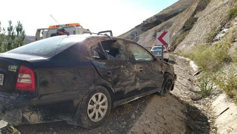 Feci kaza Aynı aileden 5 kişi yaralandı