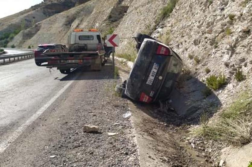 Feci kaza Aynı aileden 5 kişi yaralandı