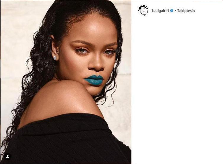 Rihanna yüzündeki morluklarla hayranlarını korkuttu