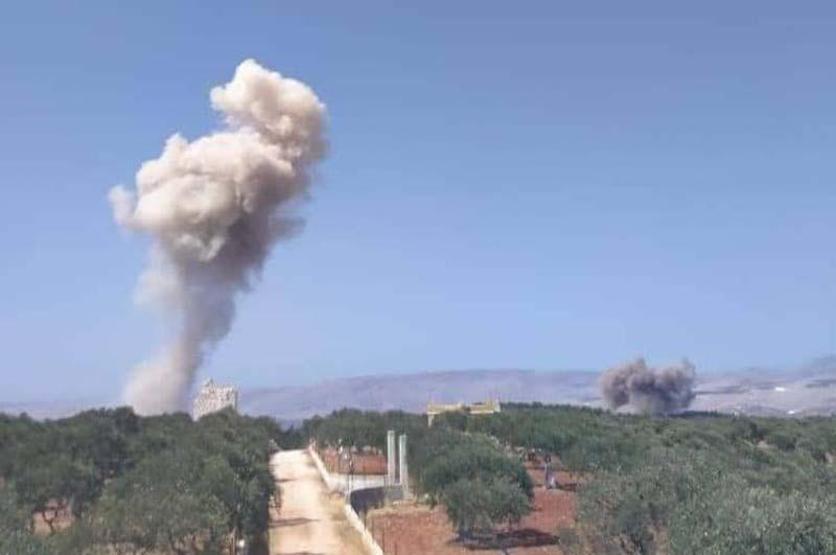 Son dakika... Rus uçakları, Suriye'nin İdlib kentinin güneyini bombalıyor
