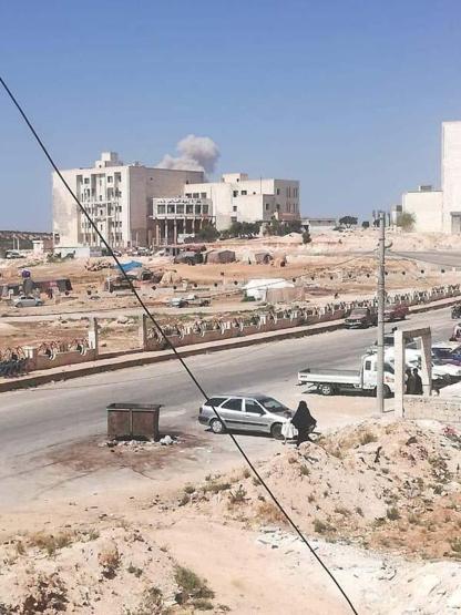 Son dakika... Rus uçakları, Suriye'nin İdlib kentinin güneyini bombalıyor