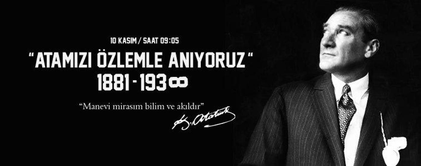 2020 10 Kasım mesajları... Resimli 10 Kasım mesajı, Atatürk resmi ve sözleri
