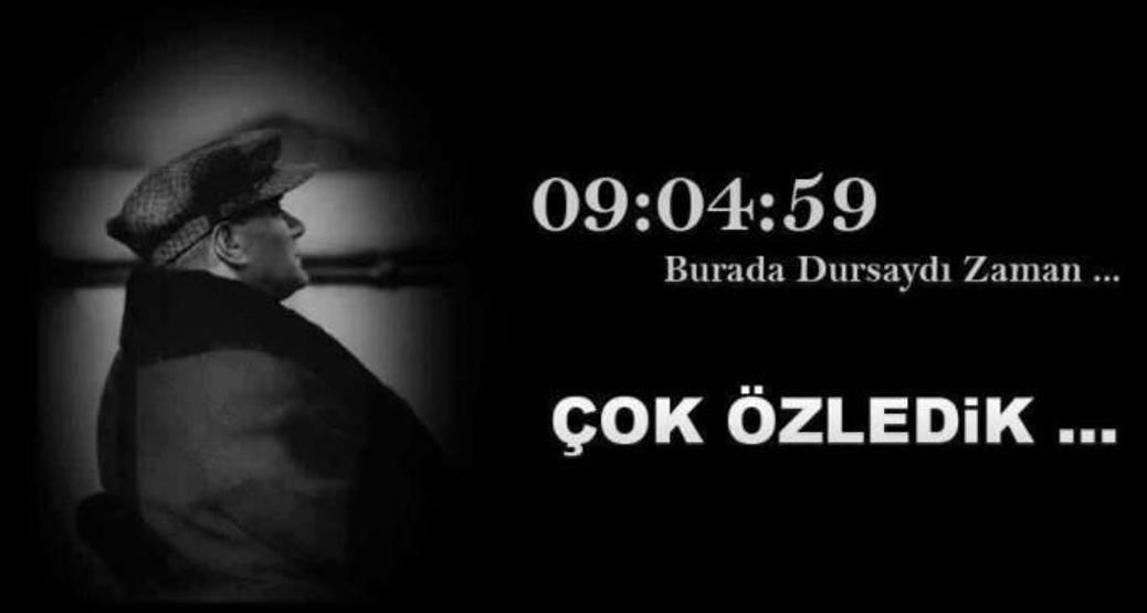 2020 10 Kasım mesajları... Resimli 10 Kasım mesajı, Atatürk resmi ve sözleri