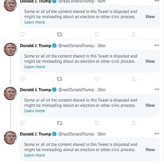 Trump seçimden sonra Twitter hesabını da kaybedebilir