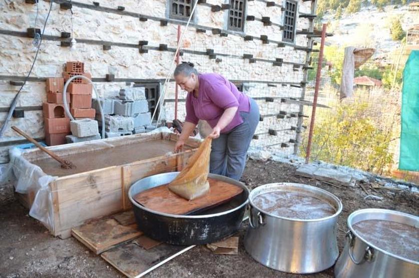 Doğal şifa kaynağı Toroslardan toplanıyor sadece pekmez olarak tüketiliyor