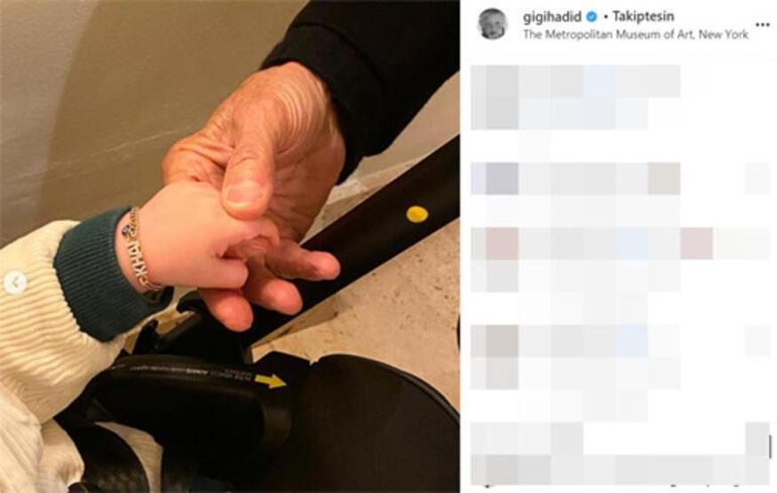 Gigi Hadid yedi aylık kızıyla kültür gezisi yaptı
