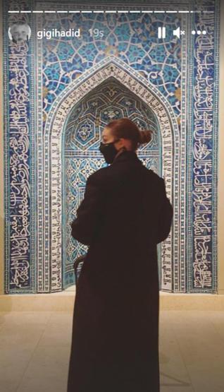 Gigi Hadid yedi aylık kızıyla kültür gezisi yaptı