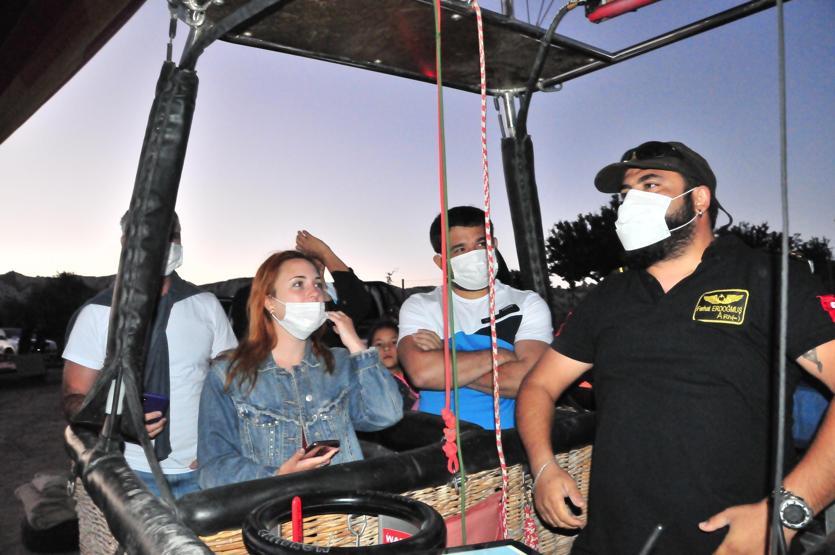 Kapadokya’ya haziran ayında 150 bin turist ziyareti