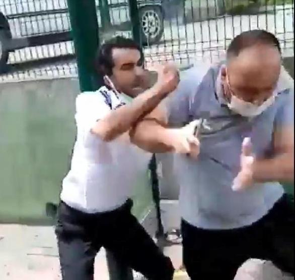 Otobüs şoförü tartıştığı yolcuyu tekme tokat dövdü