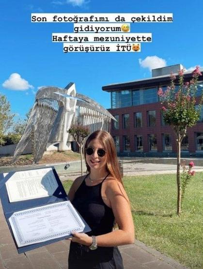 Sihirli Annemin Çileki Zeynep Özkaya mezun oldu