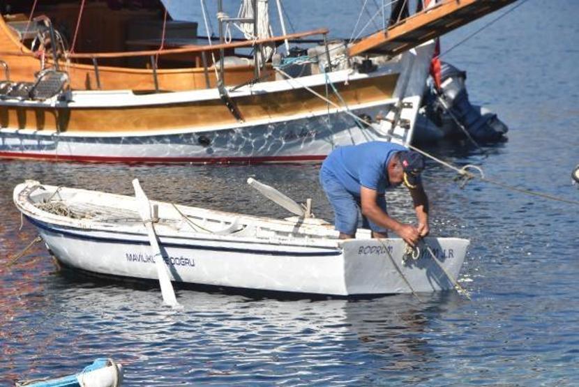 Bodrumda ekim ayında deniz keyfi
